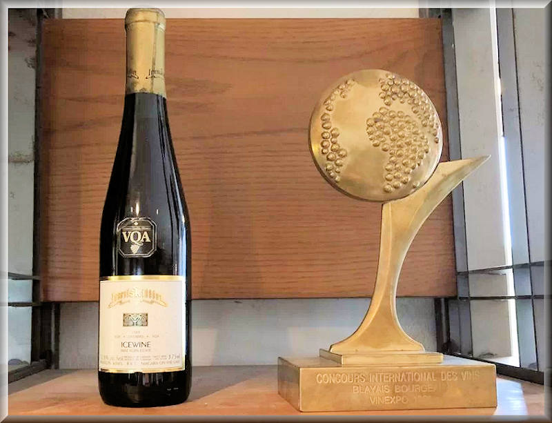 Inniskillin’s Grand Prix d’Honneur award